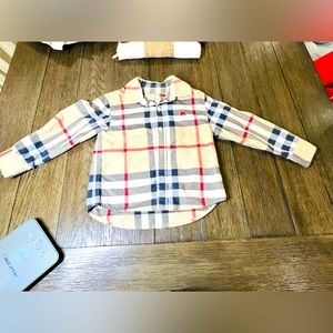 Burberry toddler boy shirt 3T